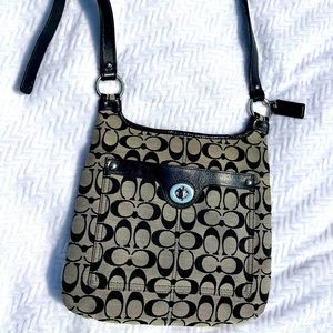 Authentic coach crossbody bag